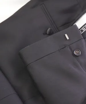 DSQUARED2 LONDON - Black Flat Front Skinny Dinner Pants - 32W (48 EU)