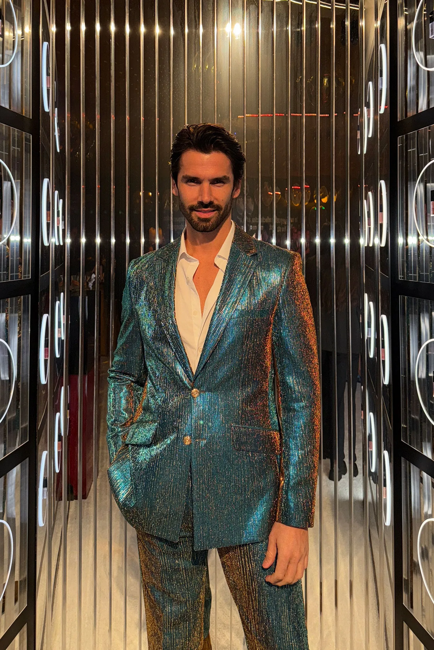 Durban Shiny Suit