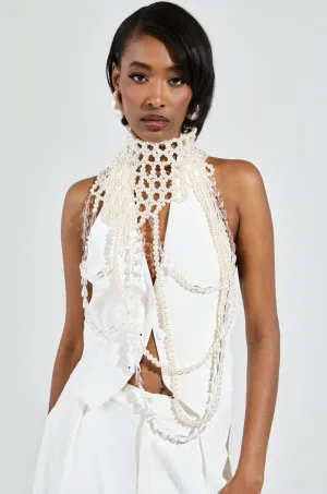ELEGANCE IS ME STATEMENT NECKLACE