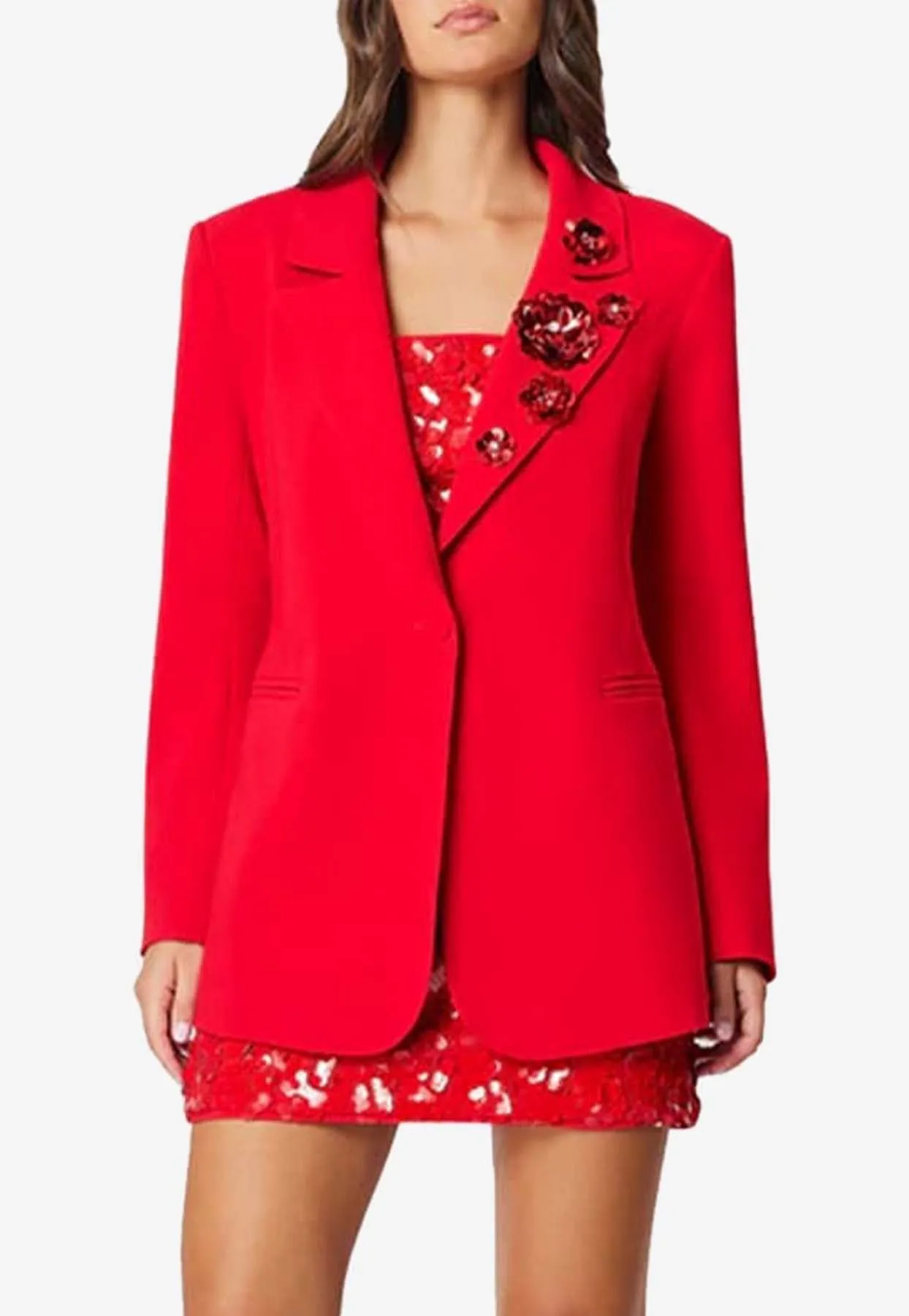 Emma Single-Breasted Blazer