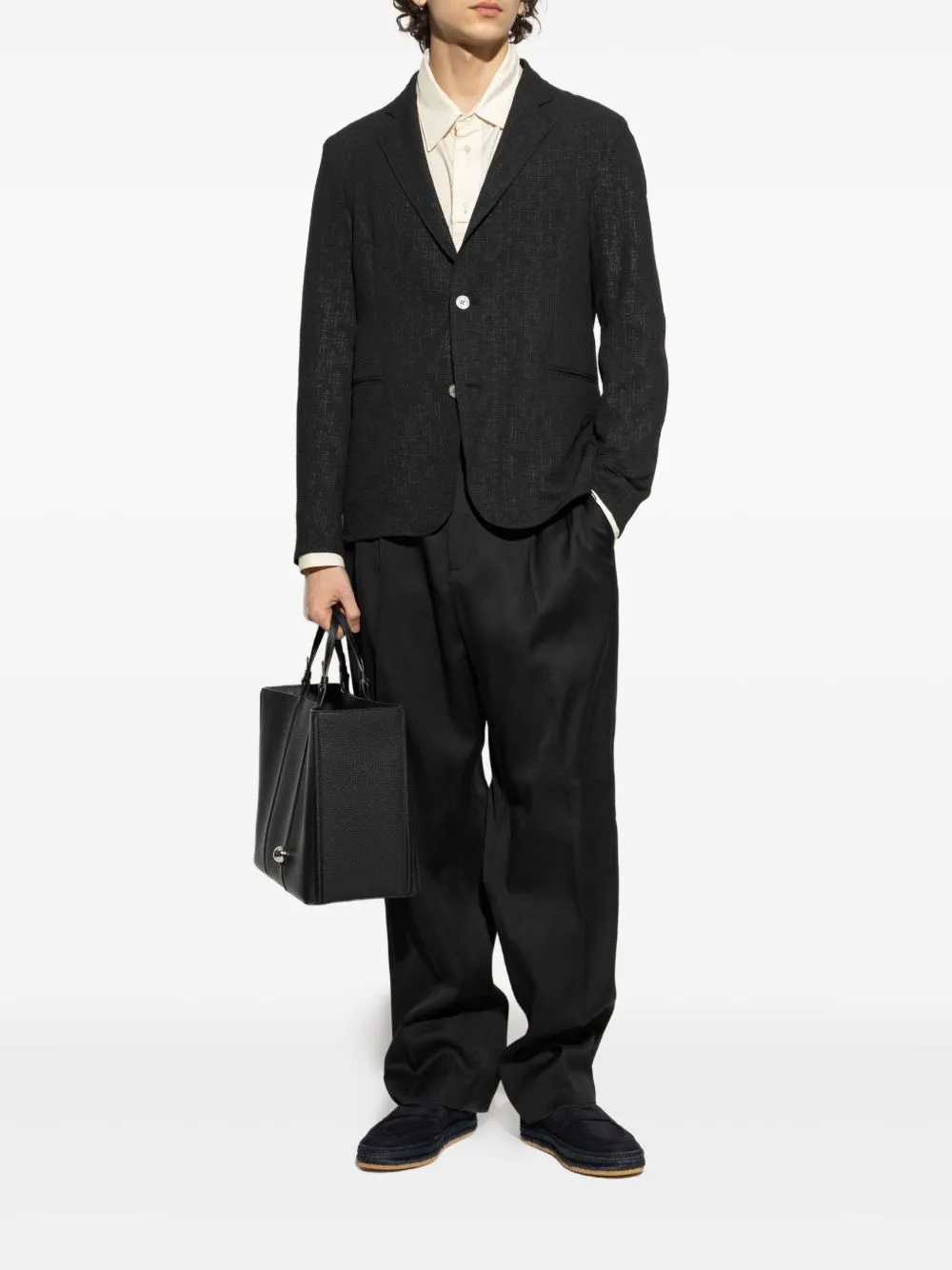 Emporio Armani Single Breasted Blazer Jacket