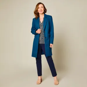Emreco Single Breasted Revere Collar Coat