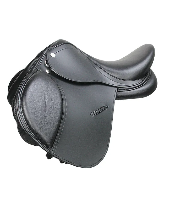 Equerry Synthetic Saddle Black
