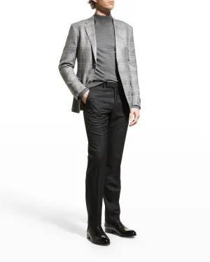 ERMENEGILDO ZEGNA - "NMSBLK MILA" Black Premium Dress Pants - 35W (52EU)