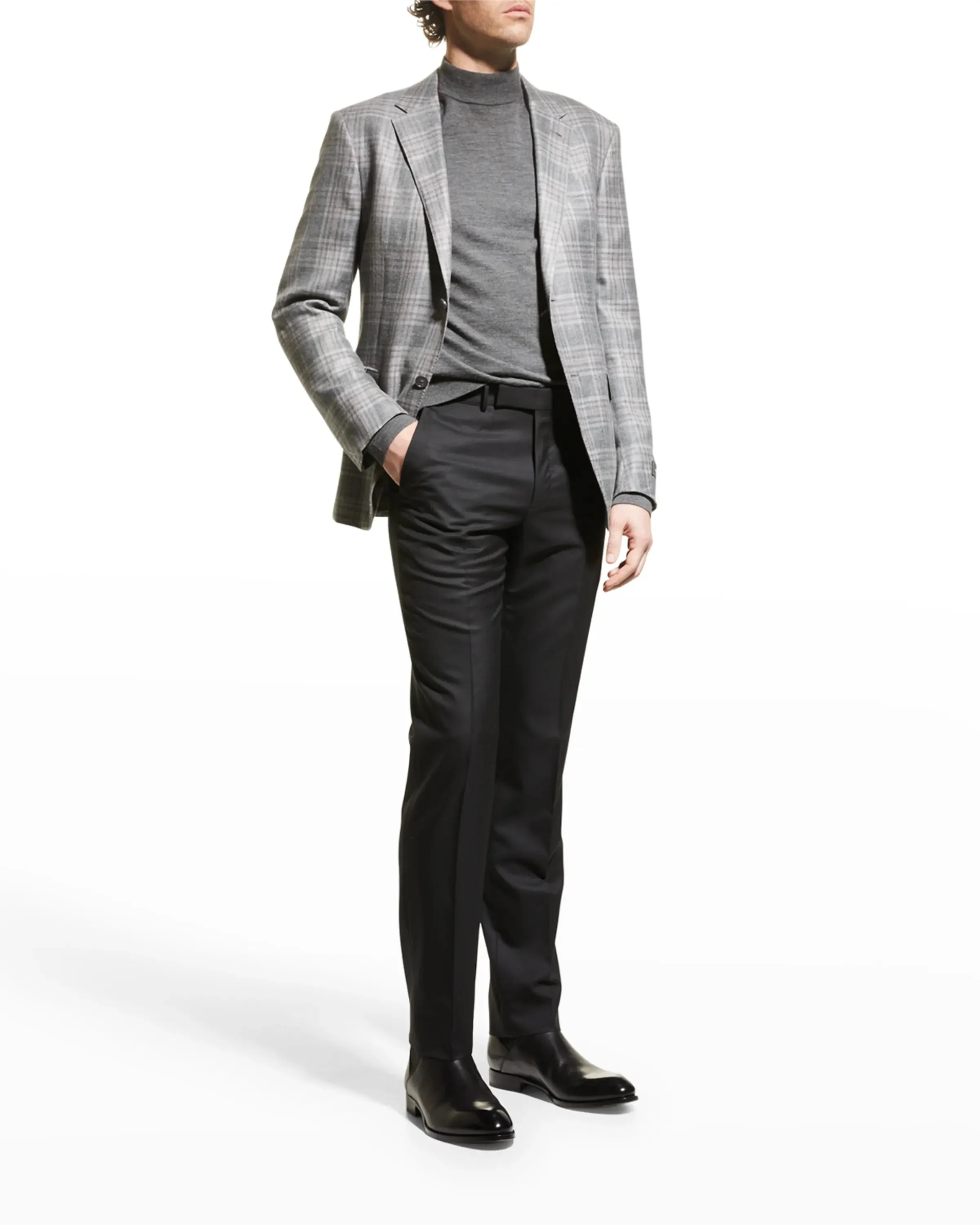 ERMENEGILDO ZEGNA - "NMSBLK MILA" Black Premium Dress Pants - 37W (54EU)