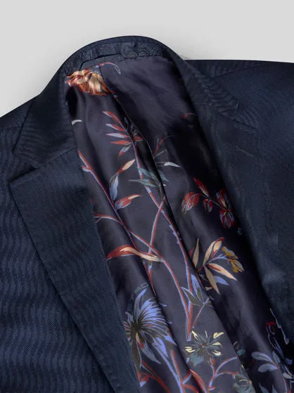 ETRO Jacquard Print Wool Suit