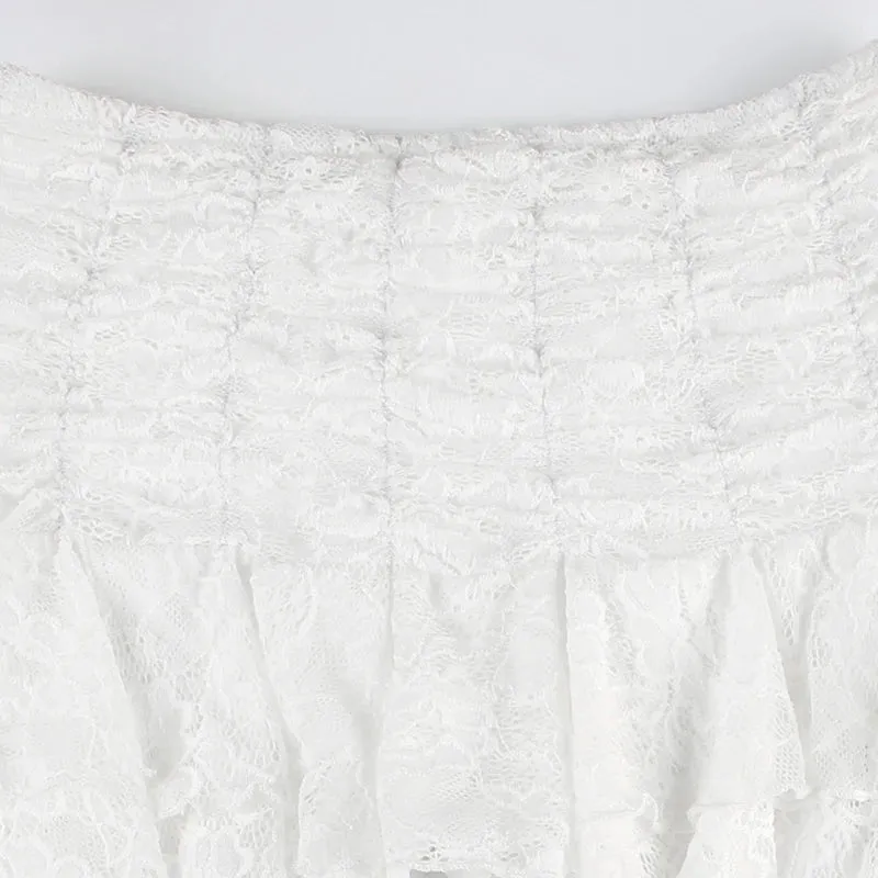 Fairycore Lace Mini Skirt
