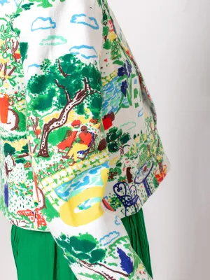 Fatou Jacket - Toile de Jouy