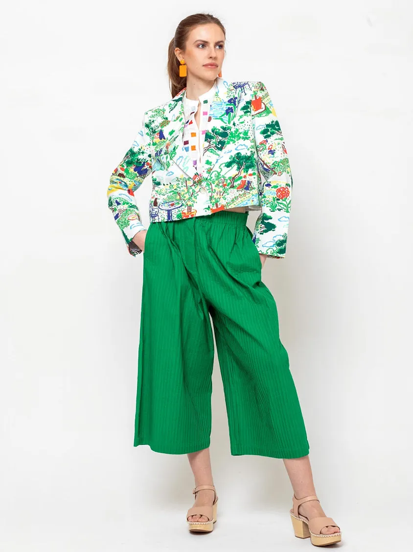 Fatou Jacket - Toile de Jouy