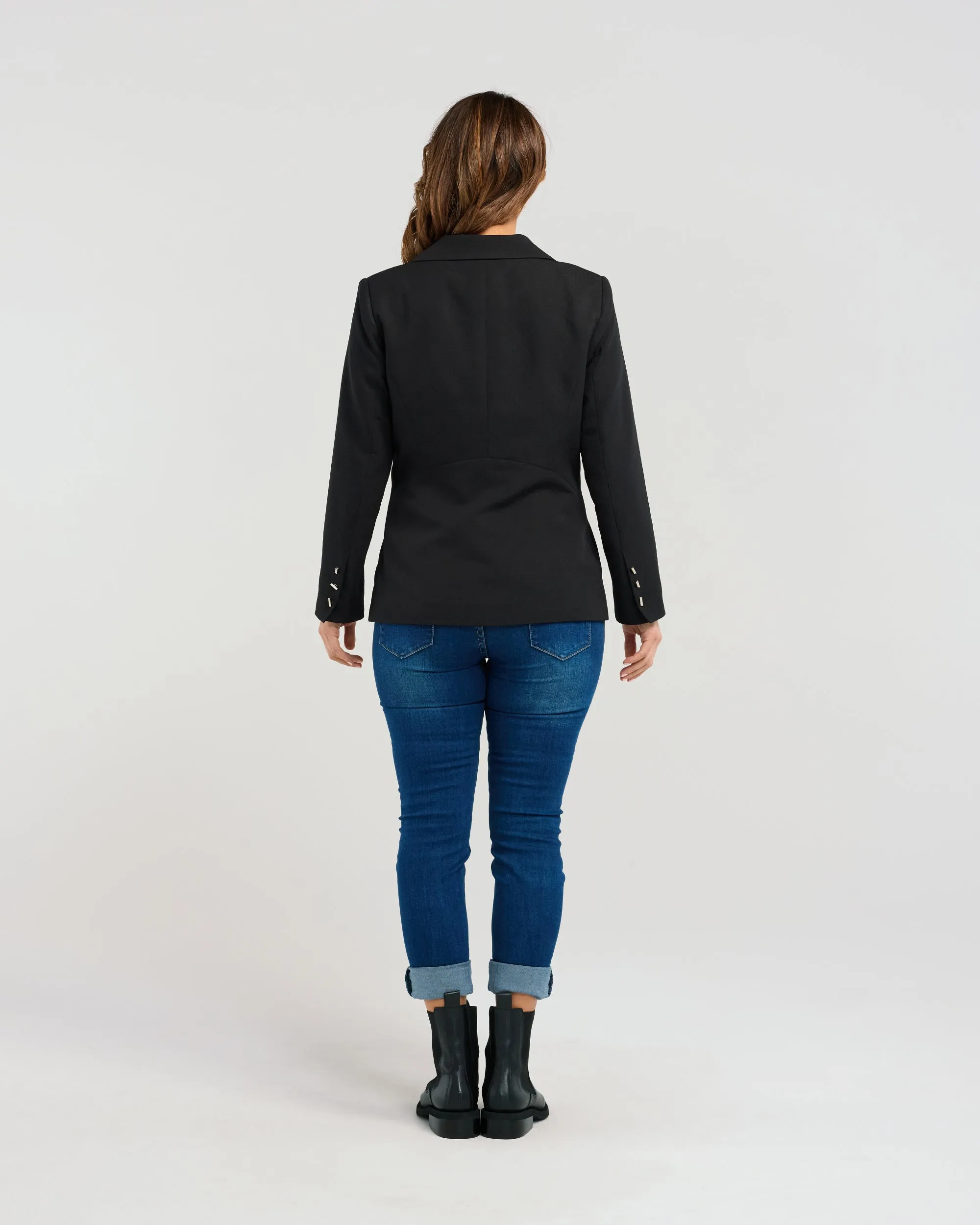 Flora Blazer 	Black
