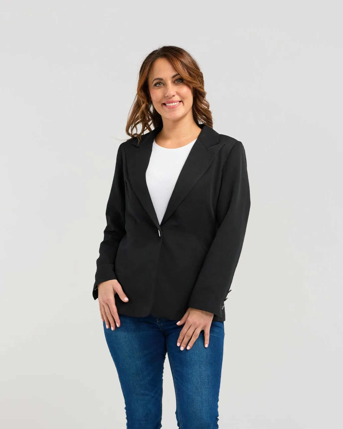 Flora Blazer 	Black