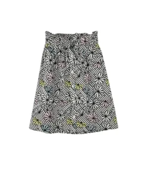 Floral Print Midi Skirt