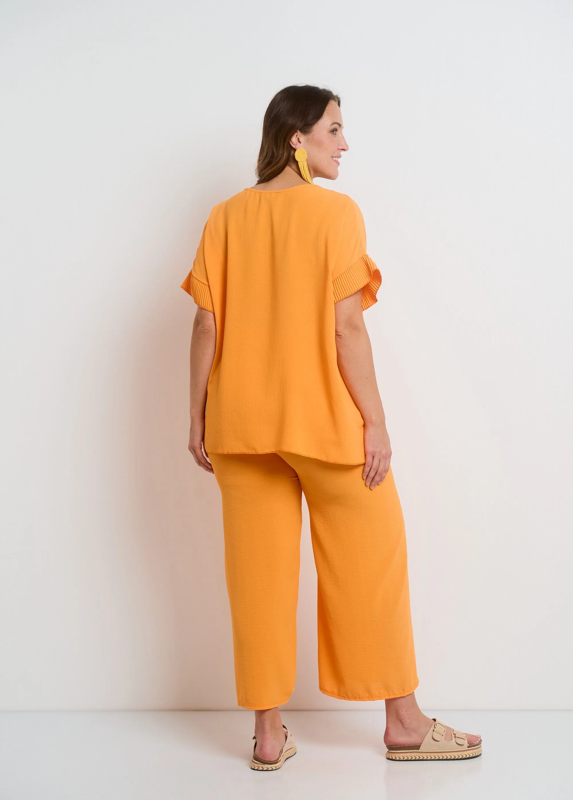 Flowing tunic and pants set