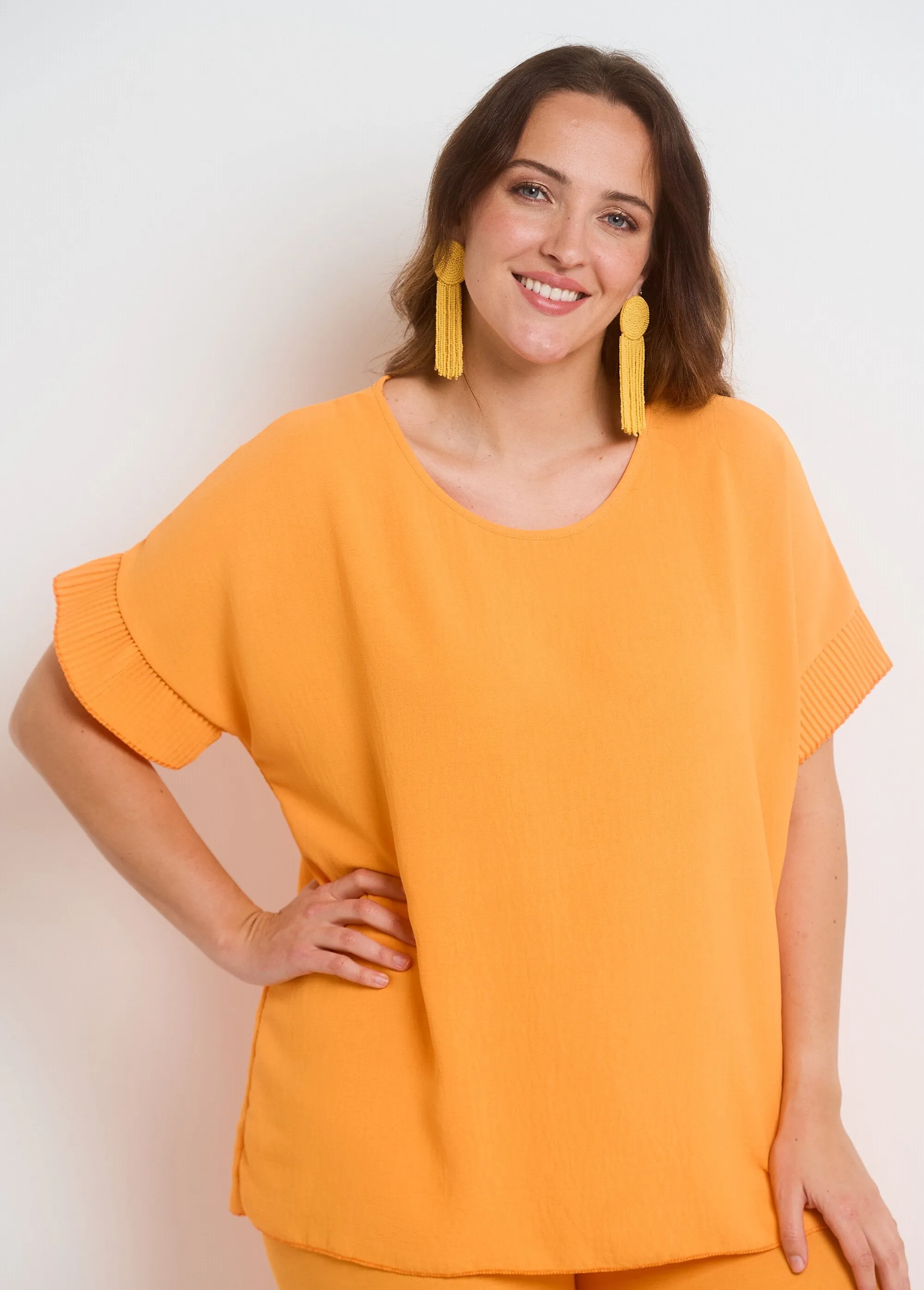 Flowing tunic and pants set