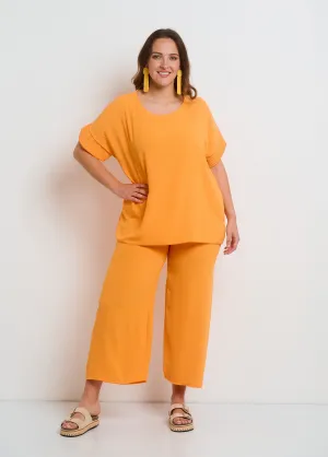 Flowing tunic and pants set