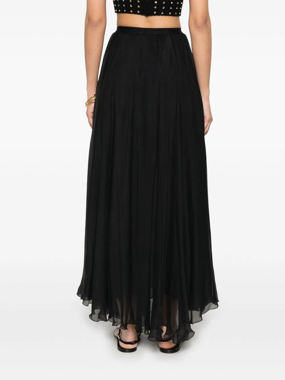 Forte Forte Chiffon Silk Long kjol