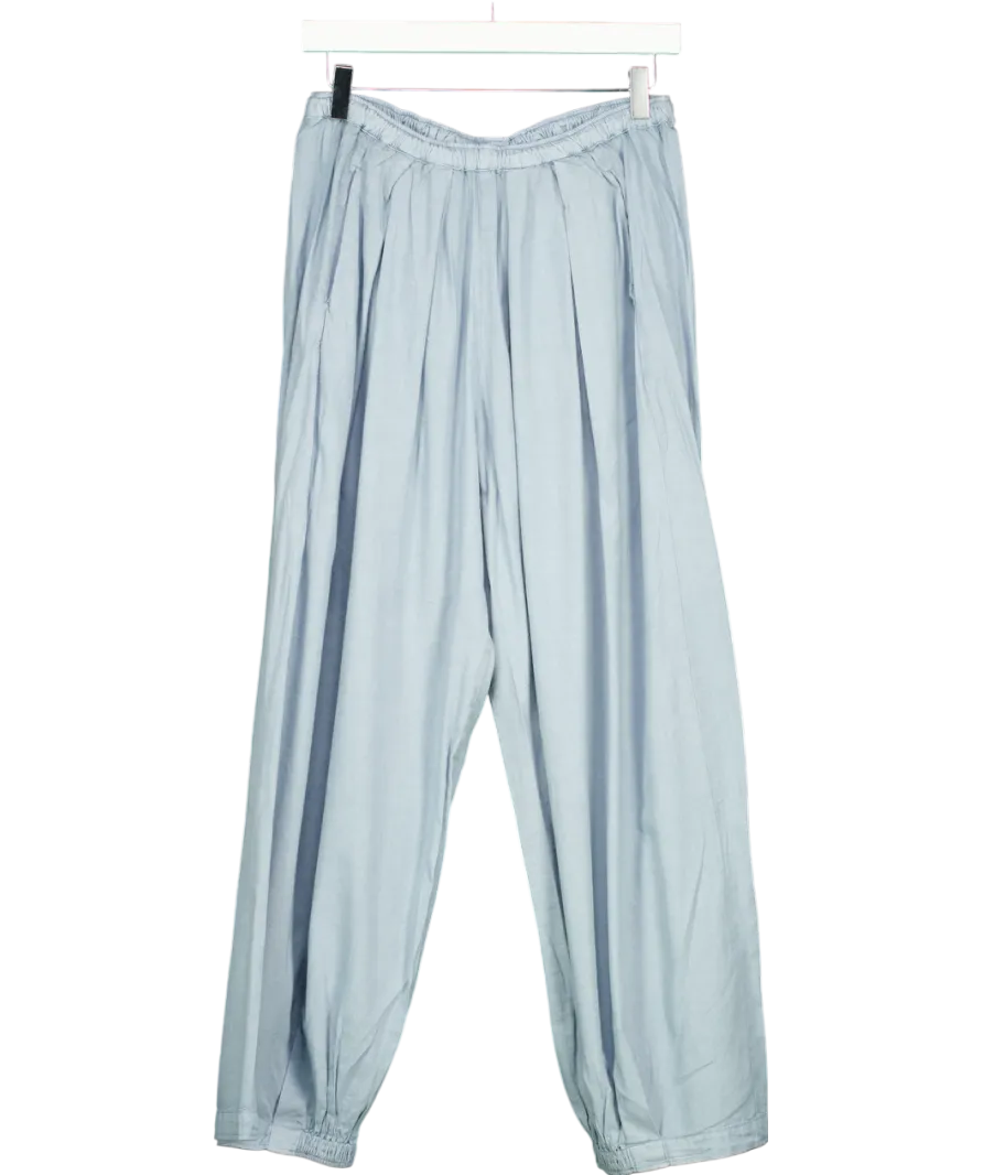 Free People Blue To The Sky Parachute Trousers UK S