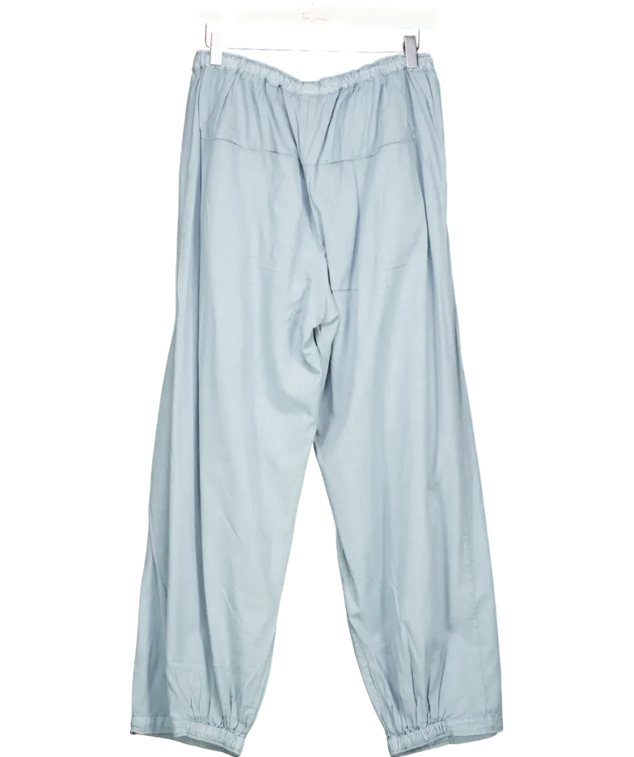 Free People Blue To The Sky Parachute Trousers UK S