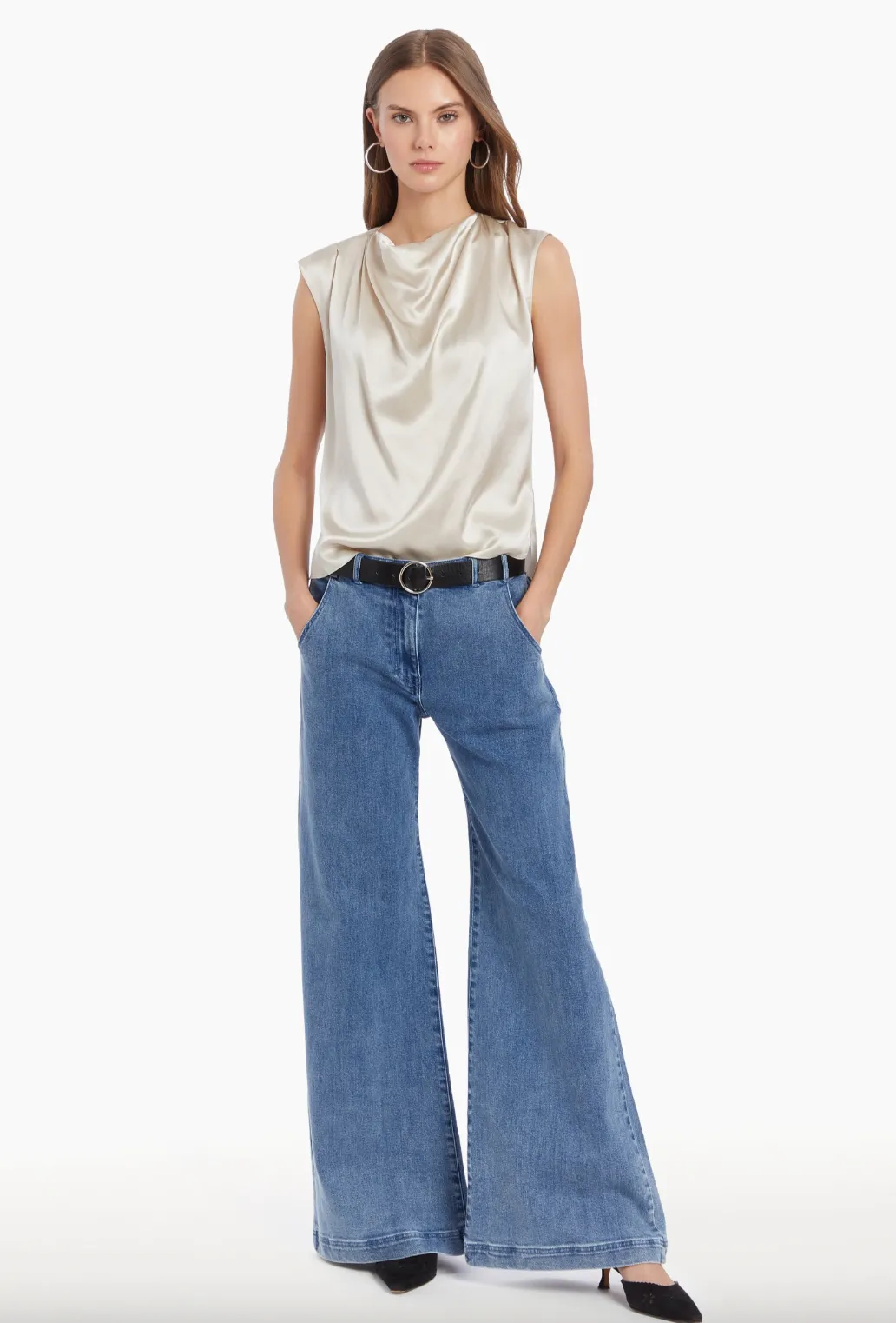 Freya Top - Chalk