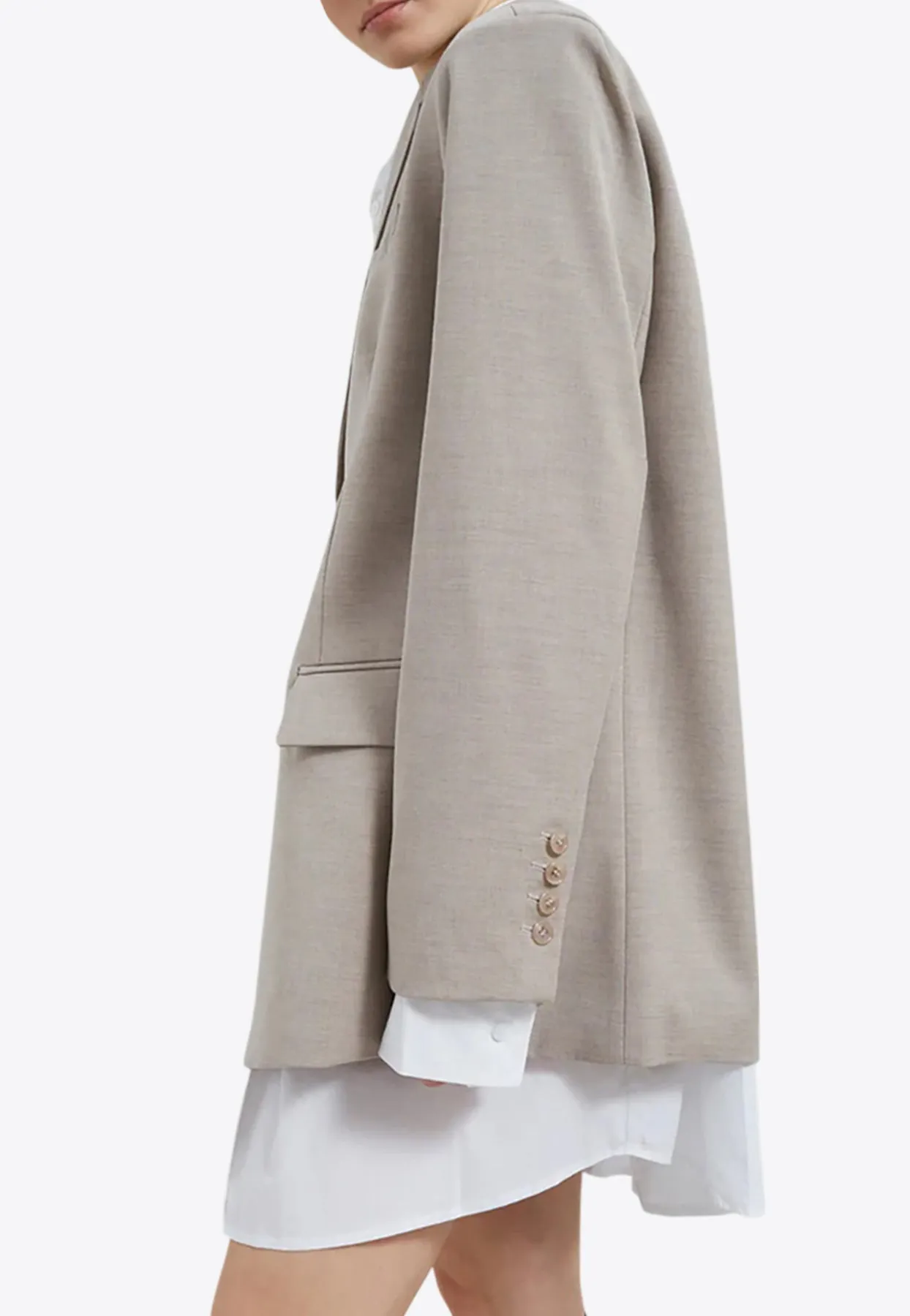 Gelso Oversized Single-Breasted Blazer