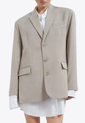 Gelso Oversized Single-Breasted Blazer
