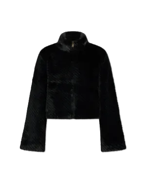 Generation Love Roxi Faux Fur Bomber Jacket