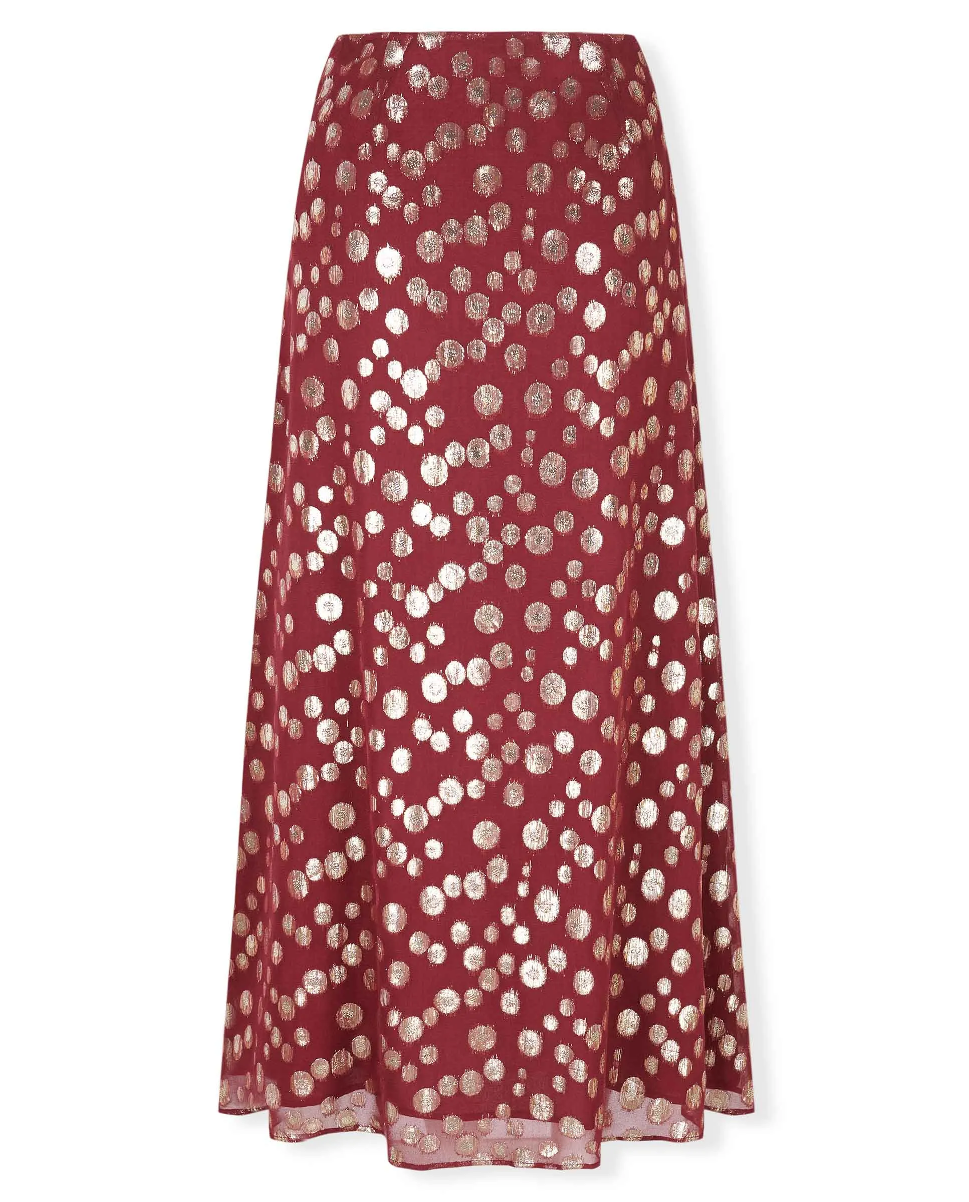 GERY | Falda midi asimétrica