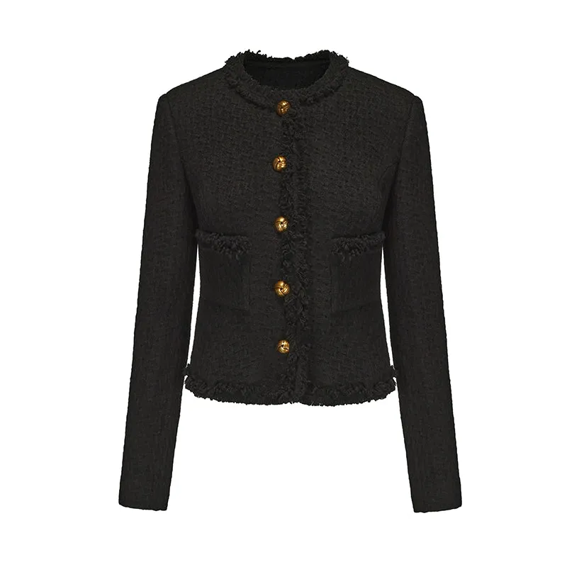 Gilded Age Black Tweed Suit