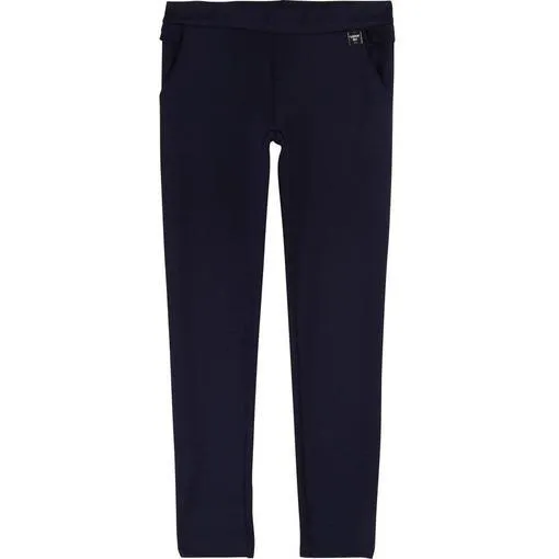 Girls Navy Trousers