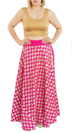 Gold Color Stretchable Blouse