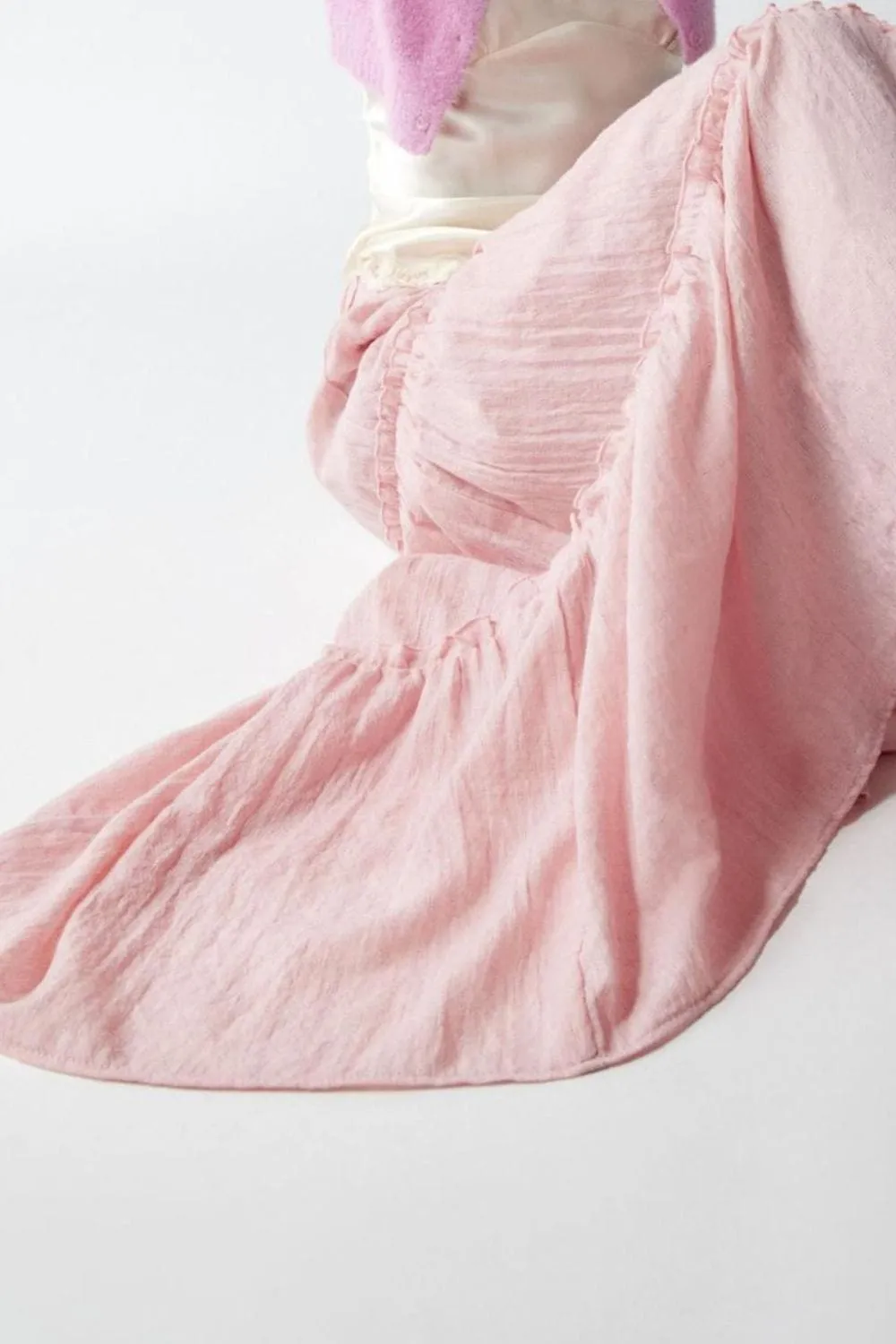 GYPSY - Elastic Waist Midi Skirt