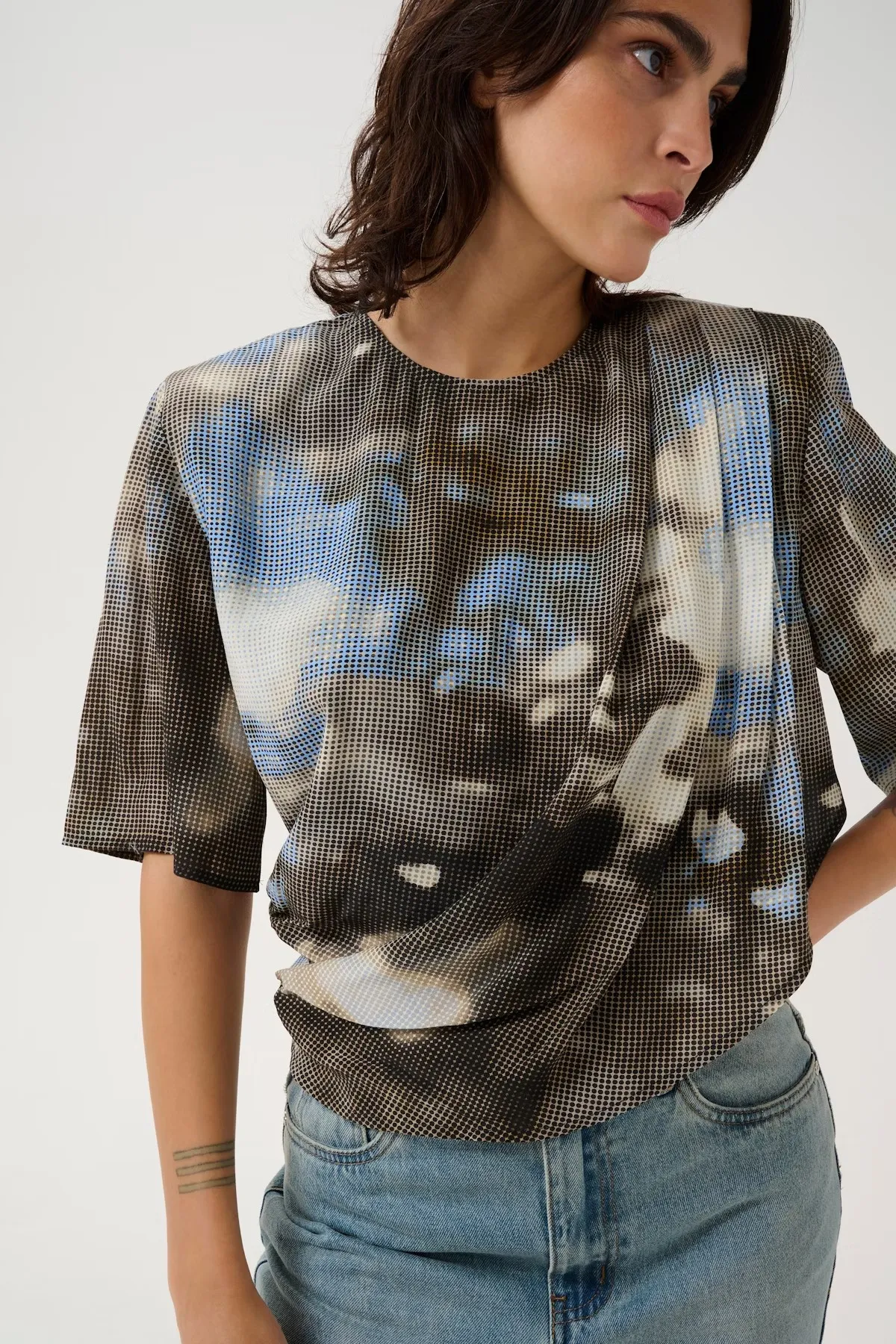 GZmaida Blouse - Blue Blur