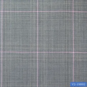 Harbor Grey with Light Check Suit