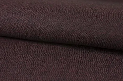 Hickory Brown With Black Herringbone Stripe Suit
