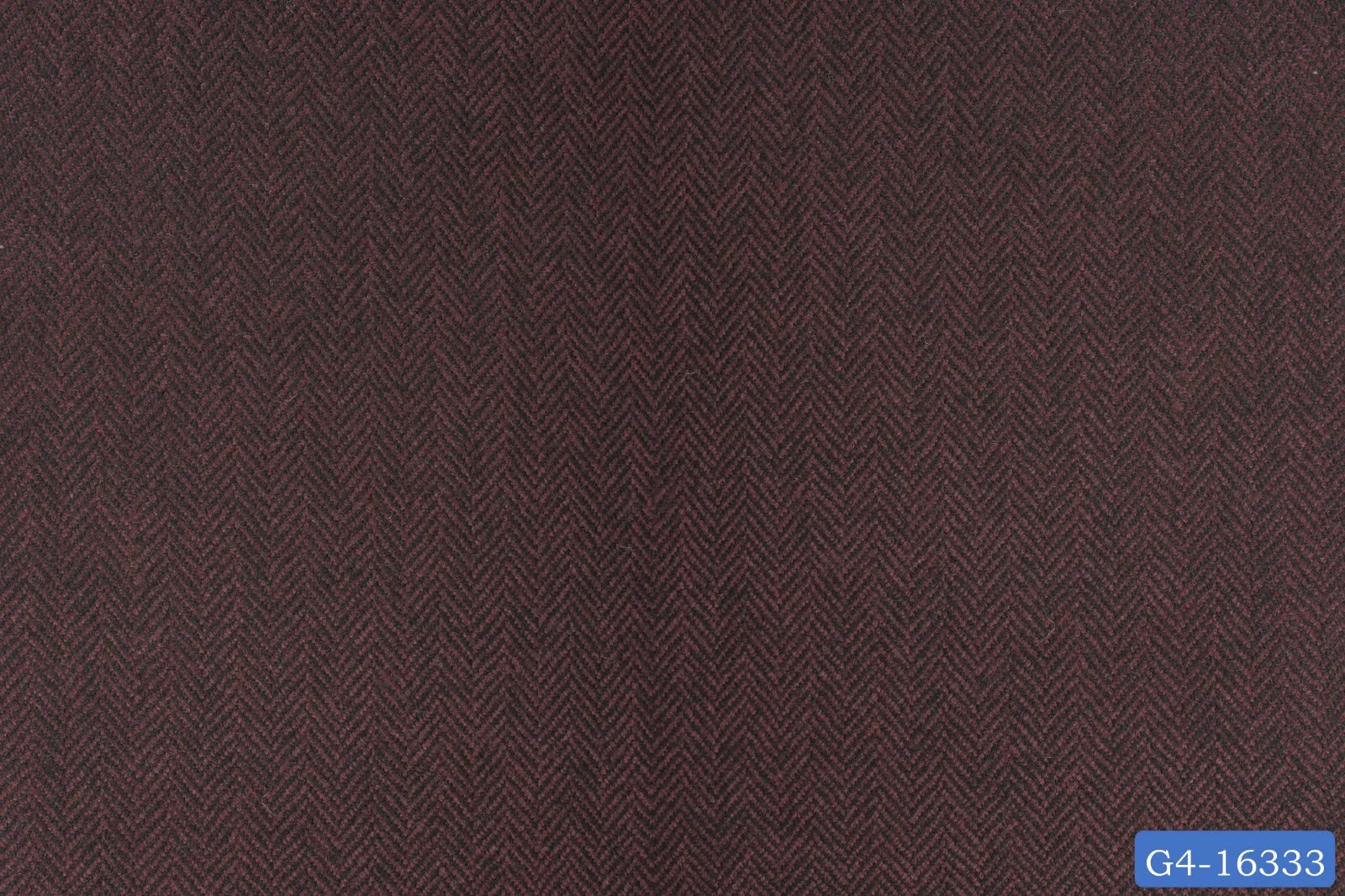Hickory Brown With Black Herringbone Stripe Suit