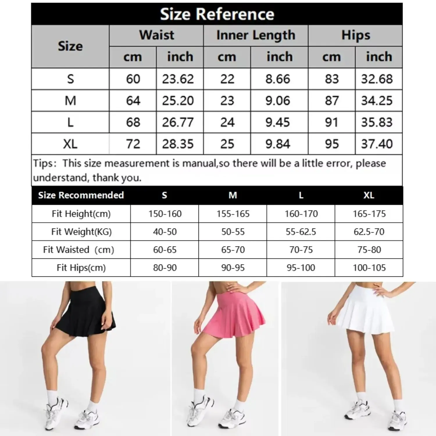 High Waisted Pleated Skirts