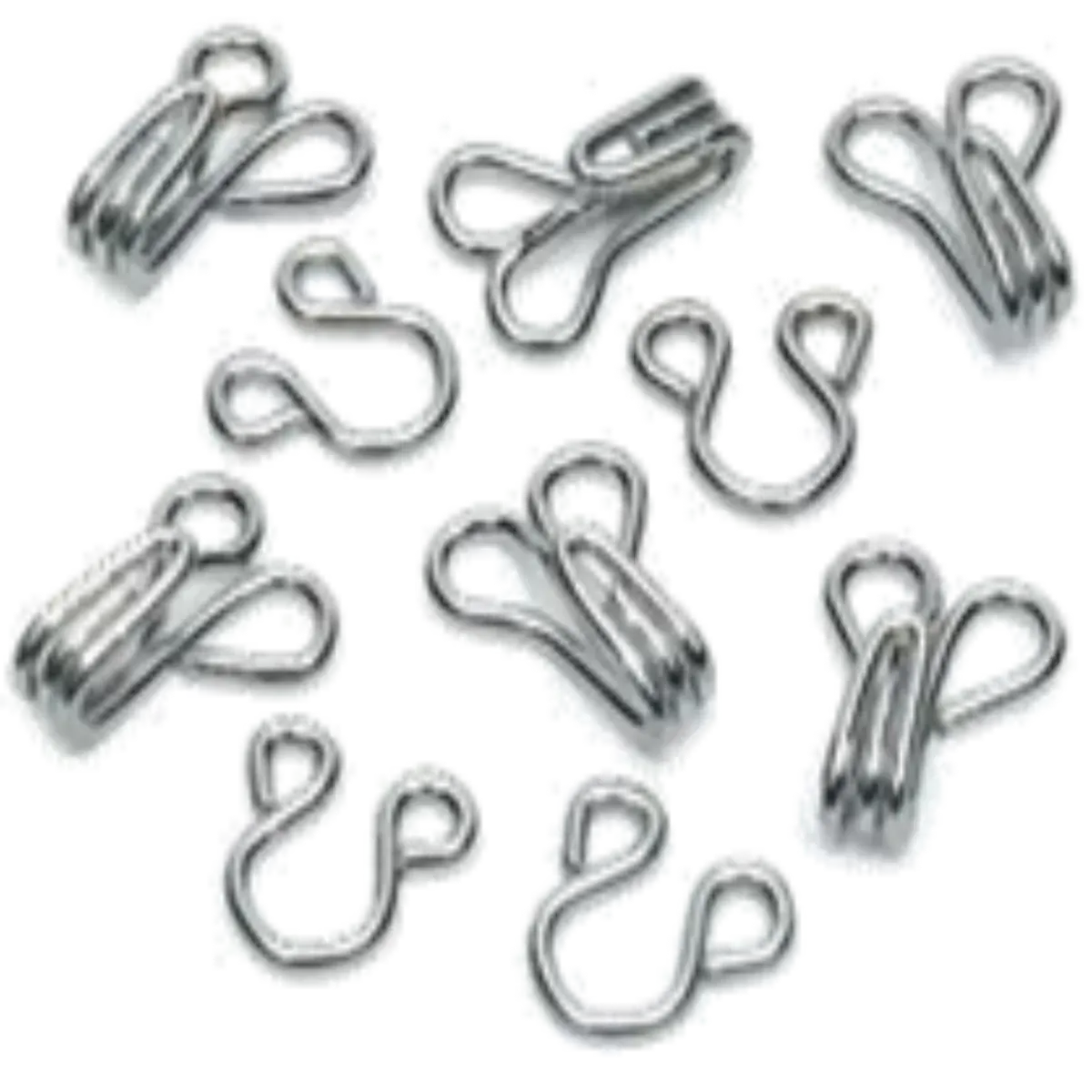 Hooks And Eyes - Silver