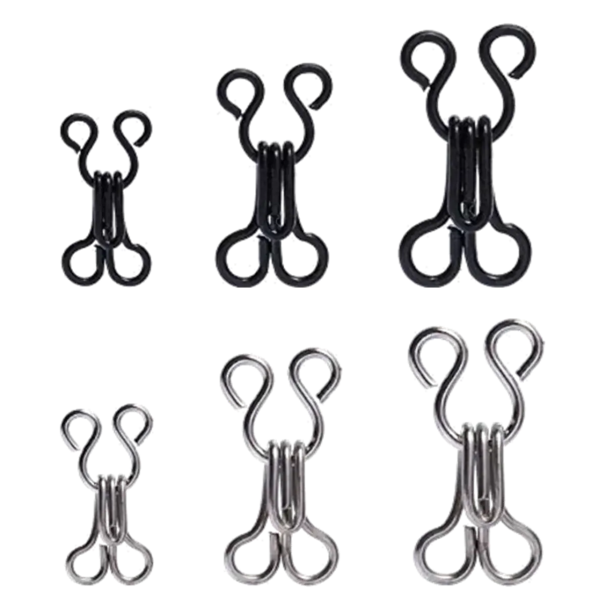 Hooks And Eyes - Silver