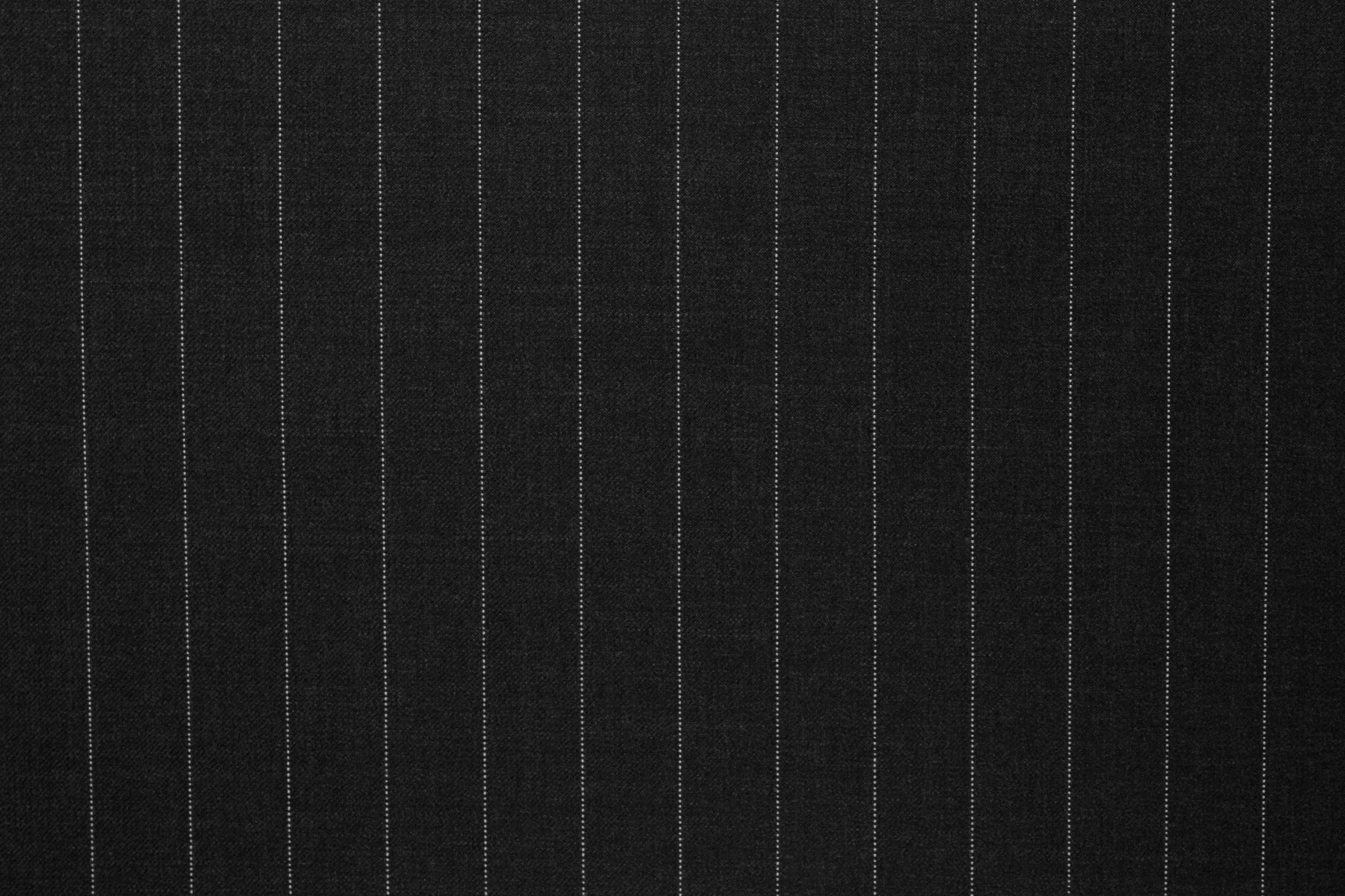 Iron Grey With White Dotted Stripe Suit