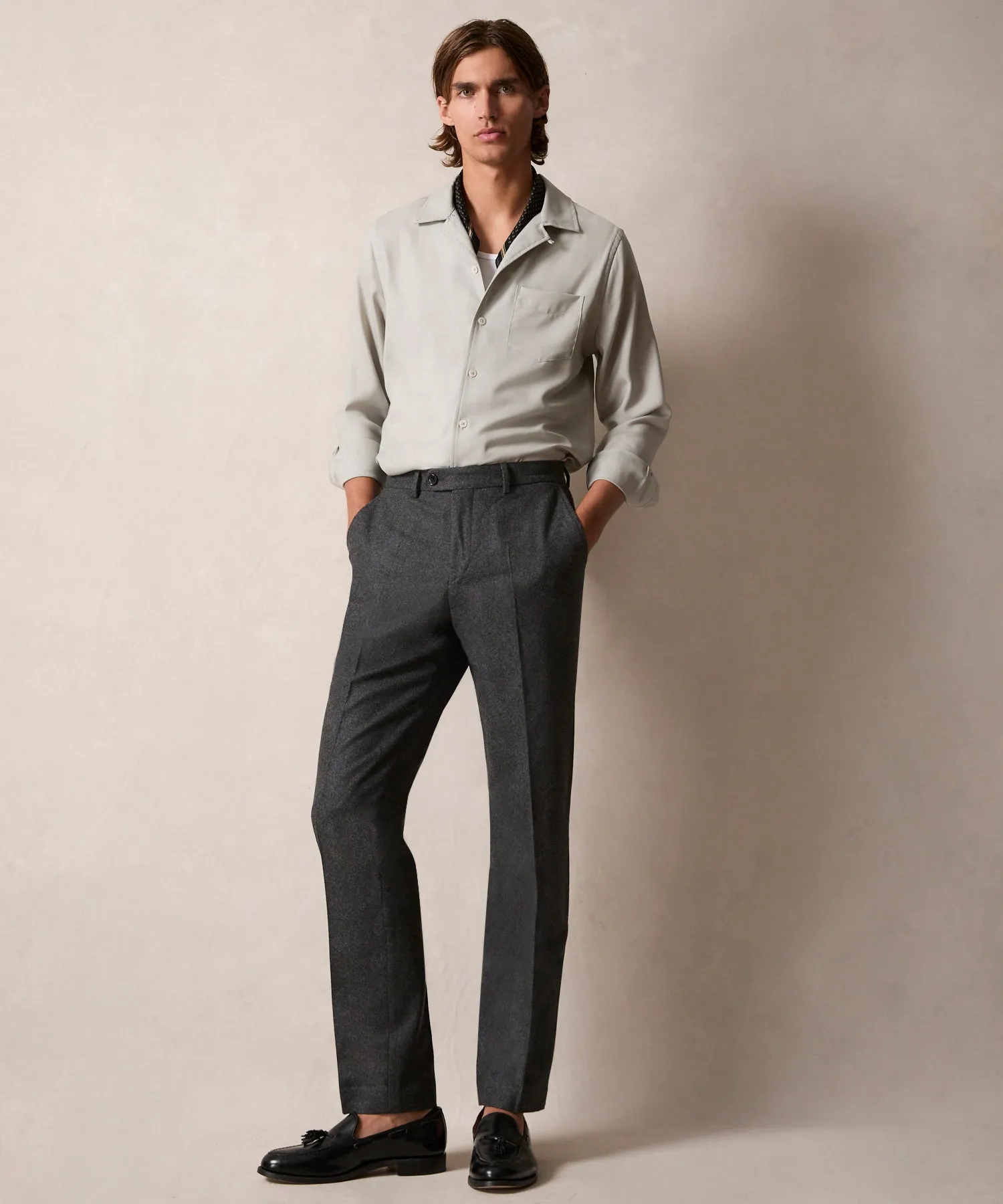 Italian Flannel Sutton Trouser