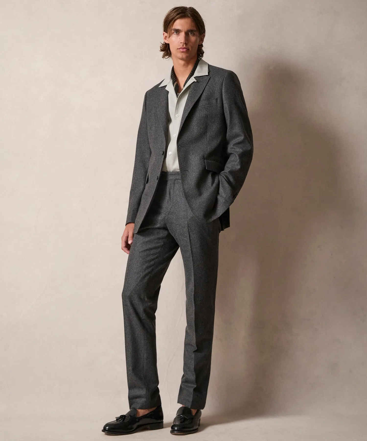 Italian Flannel Sutton Trouser