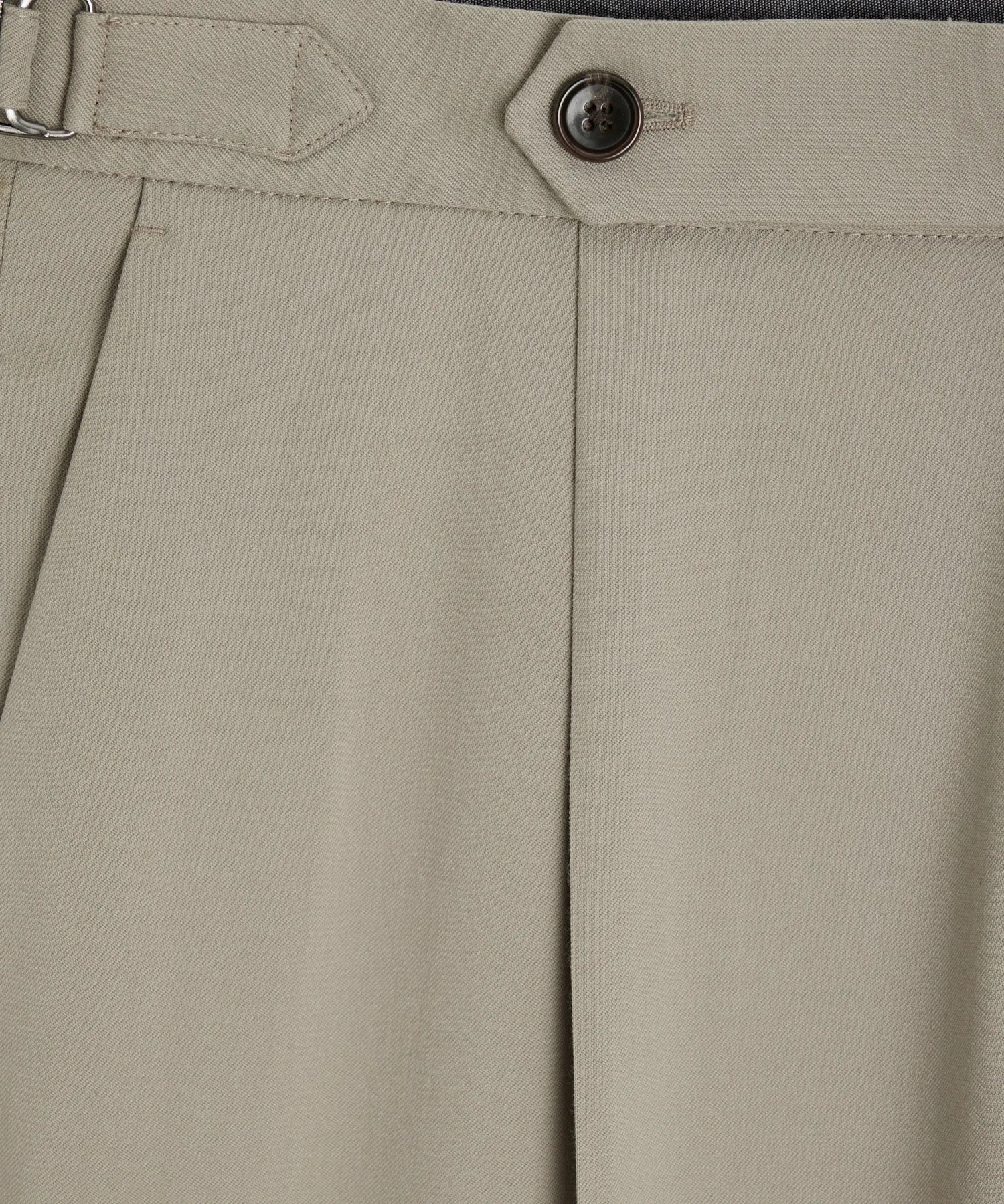 Italian Gabardine Side Tab Trouser