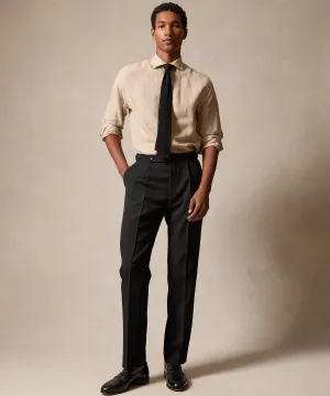Italian Gabardine Side Tab Trouser
