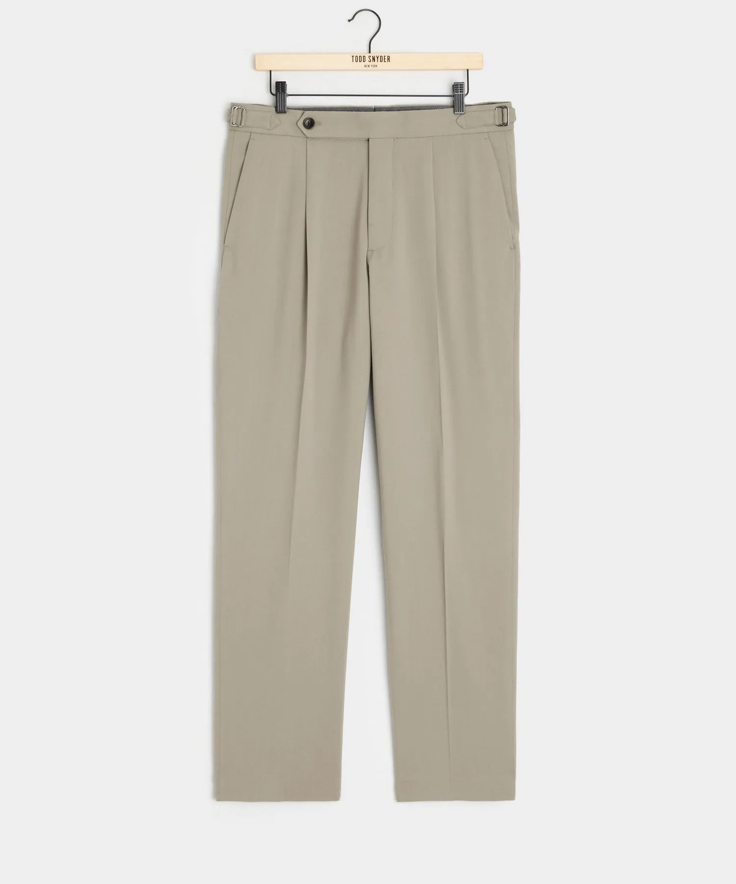 Italian Gabardine Side Tab Trouser