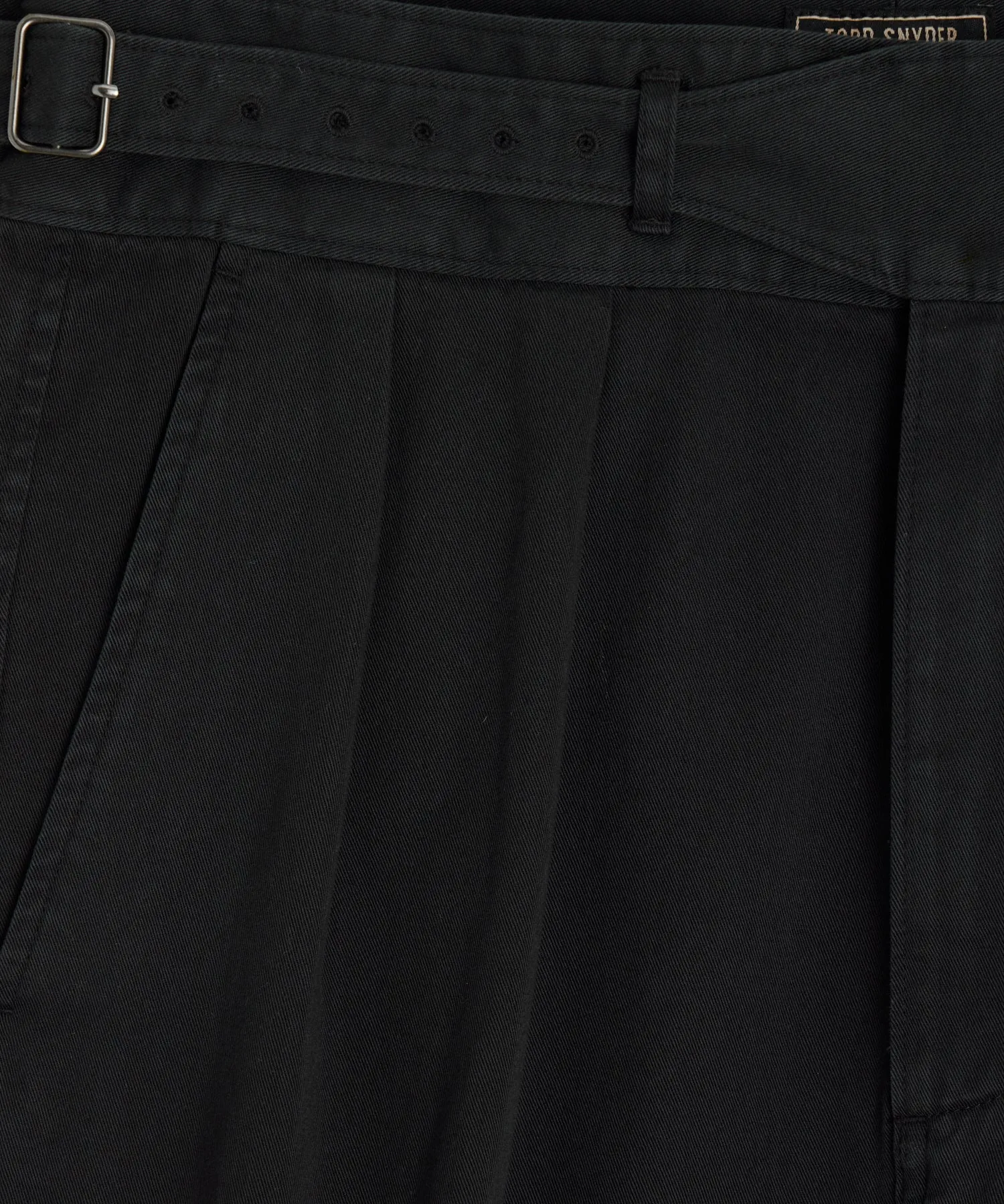 Italian Garment Dyed Cotton Gurkha Trouser