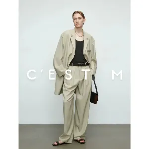 Italian Wool Relaxed Suit