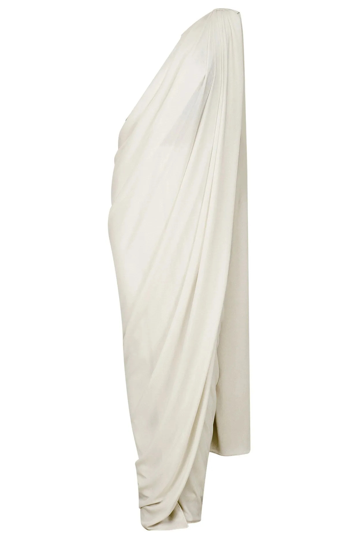 IVORY SARI DRAPE