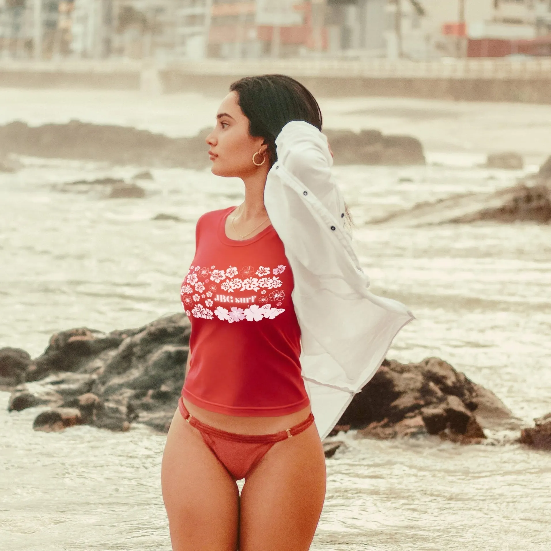 JBG surf - Women’s semi Belly Tee