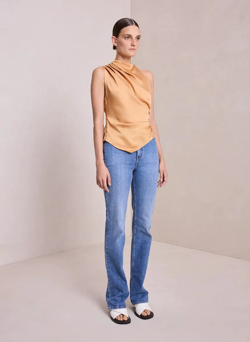 Jones Asymmetrical Top - Tawny