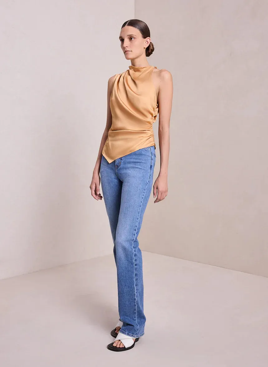 Jones Asymmetrical Top - Tawny